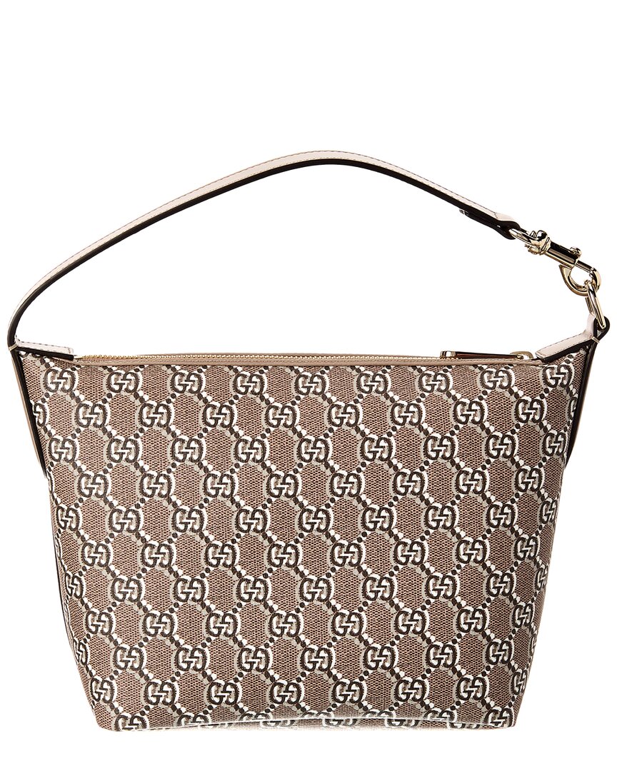Gucci GG Shadow & Leather Super Mini Shoulder Bag