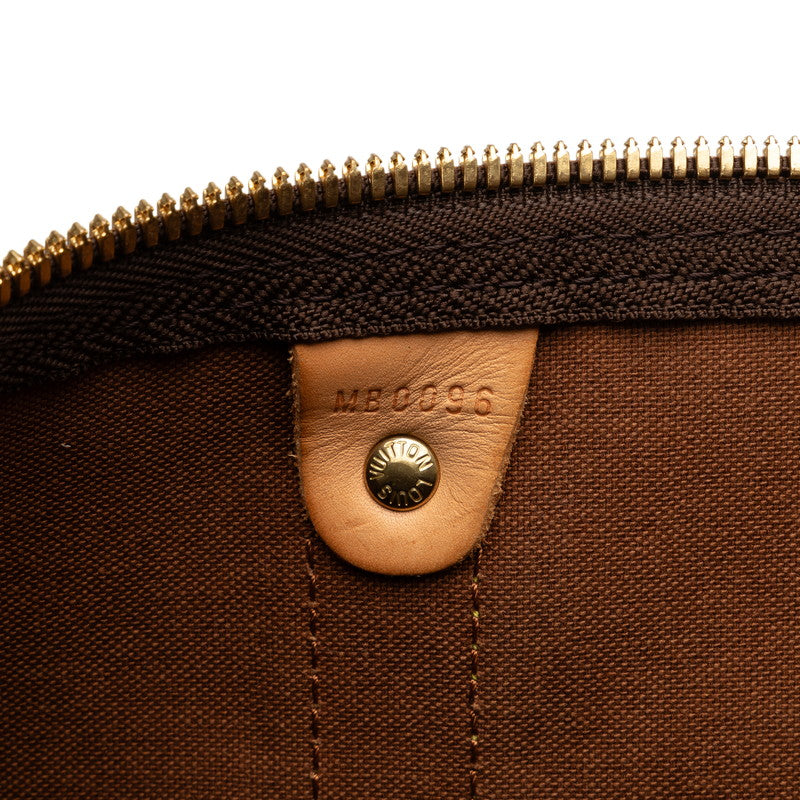 Louis Vuitton Monogram Keepall Bandouliere 60 Boston Bag Shower Bag 2WAY M41412 Brown PVC Leather  Louis Vuitton