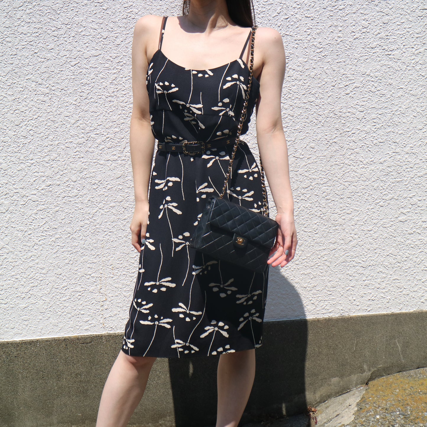 Luxury Chanel 1998 floral print dress #42