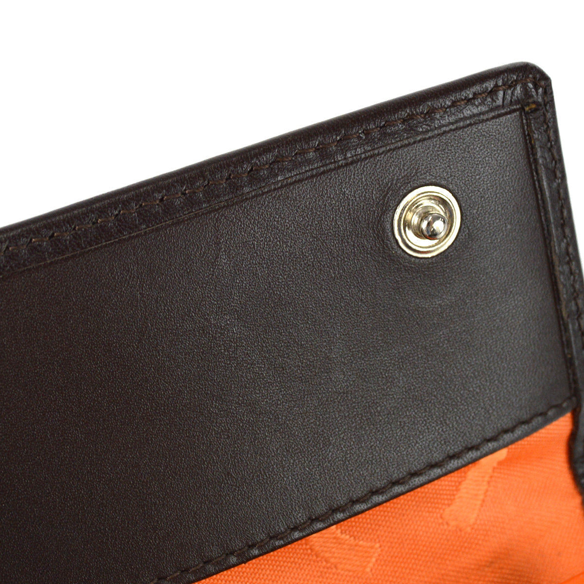 Luxury Chanel 2005-2006 Cambon Ligne Key Case Brown Calfskin