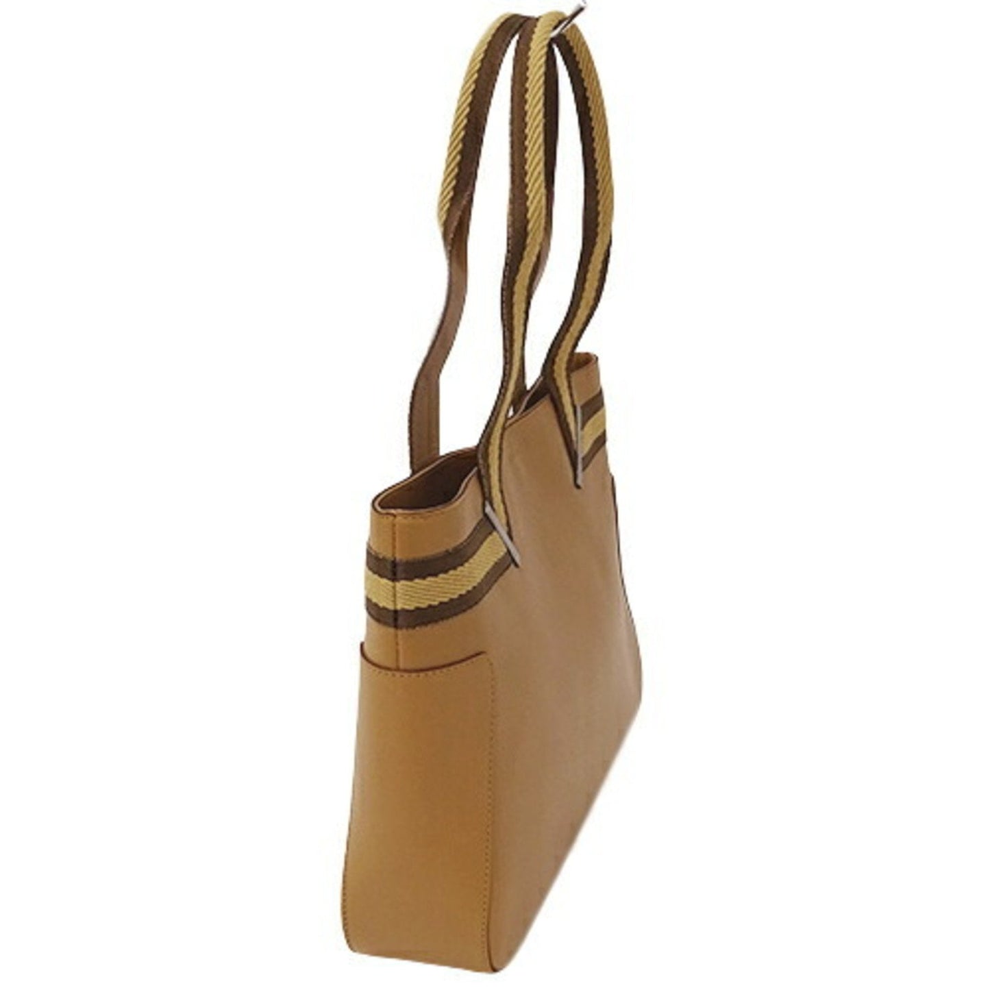 Gucci Web  Leather Tote Bag
