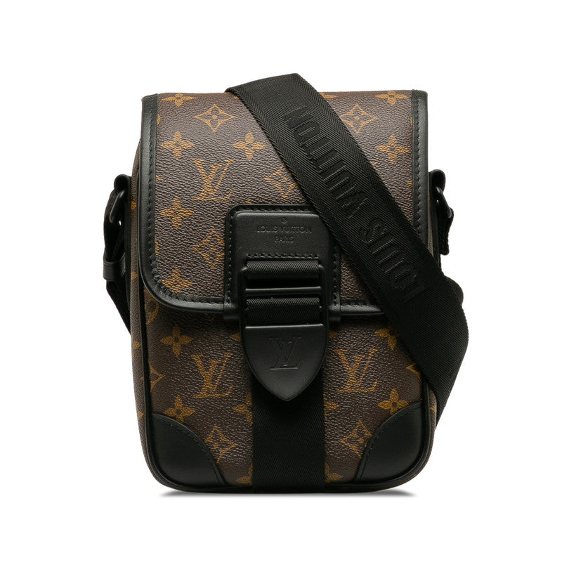 Louis Vuitton Monogram MacArthur Arch Messenger S Bag M46442 Brown Black PVC Leather  Louis Vuitton