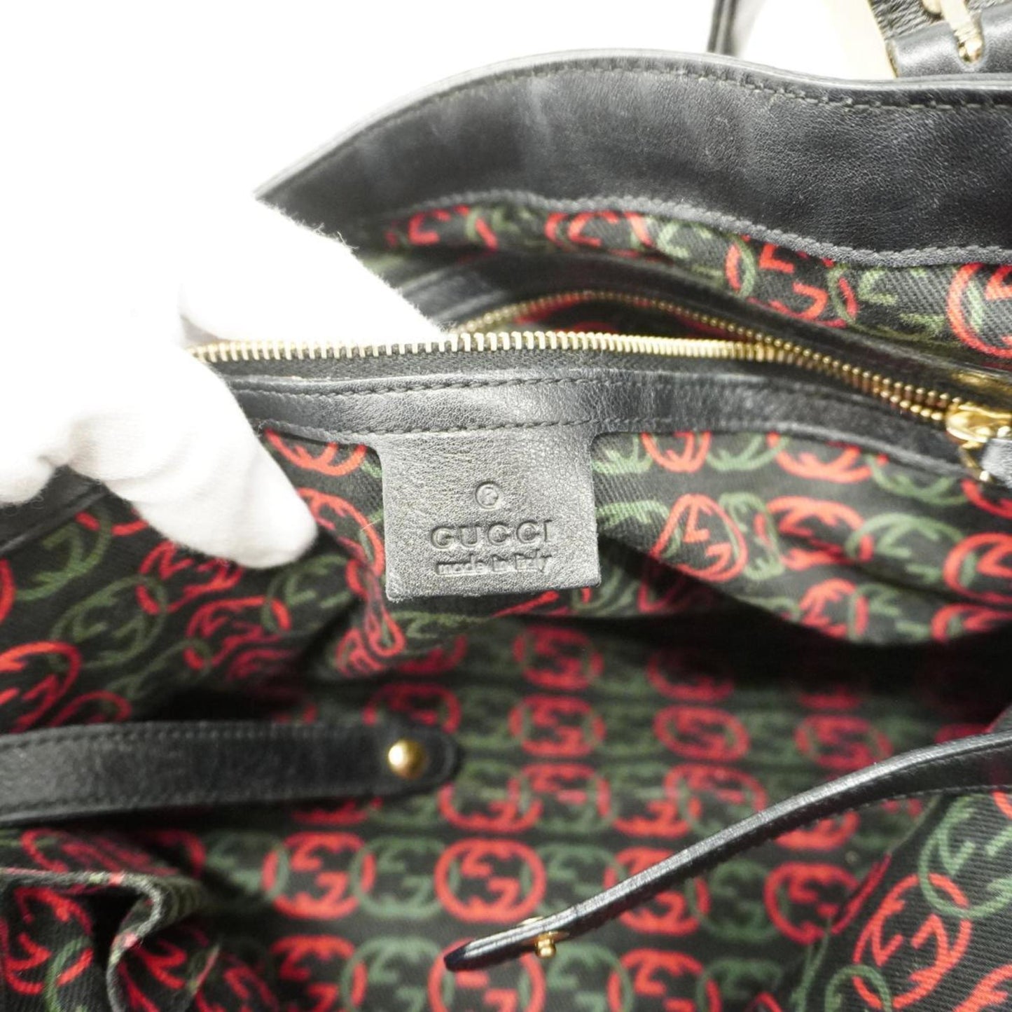 Gucci  Leather Tote Bag