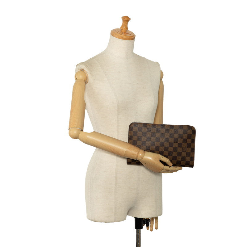 Louis Vuitton Sun-Louis Second Bag N51993 Eve Brown PVC Leather  Louis Vuitton