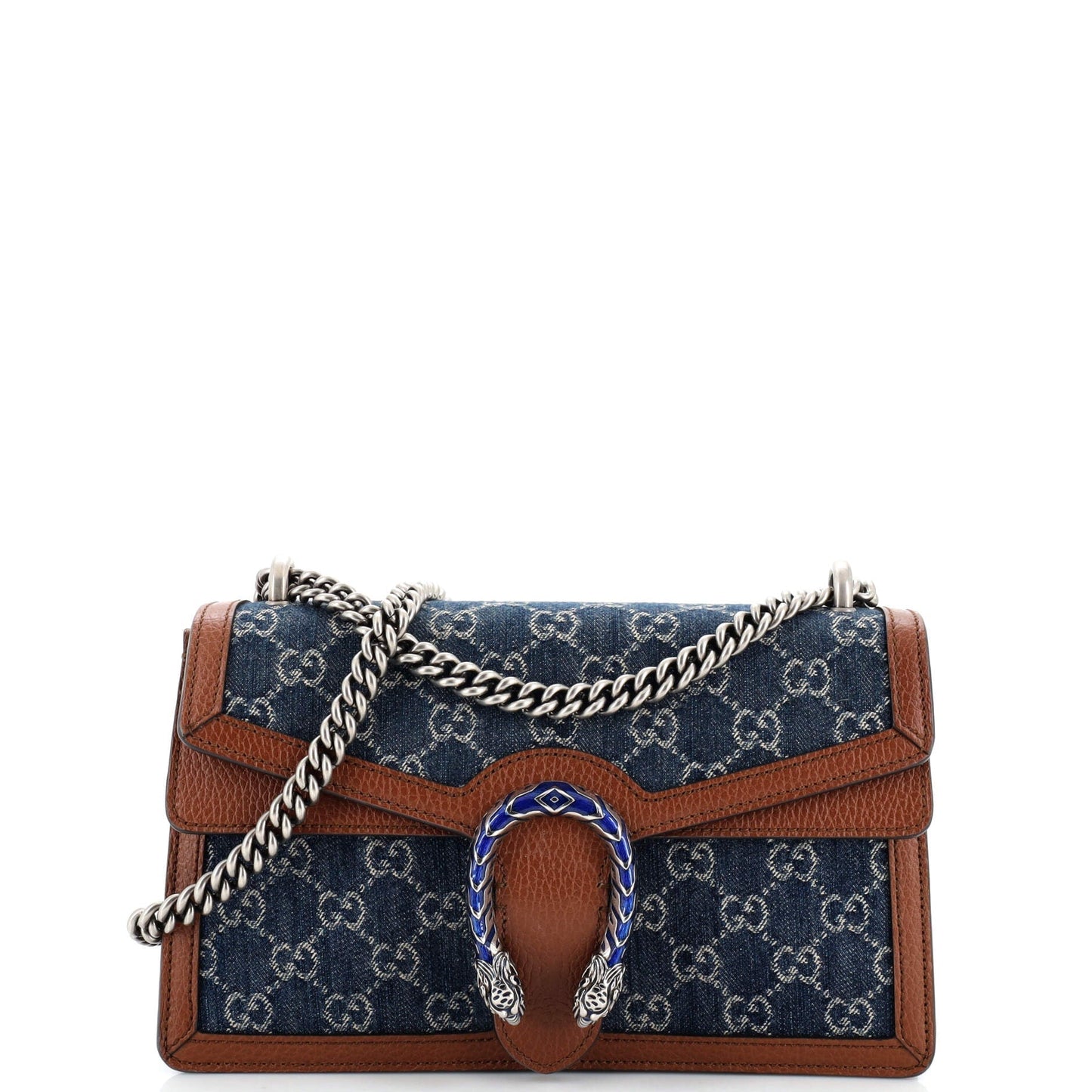 Luxury Gucci Trending 2025 Dionysus Bag GG Denim Small