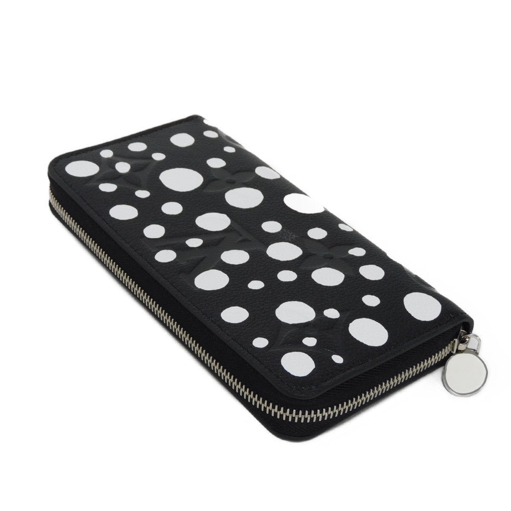 LOUIS VUITTON Long Wallet Purse M81906 Empreinte leather (monogram embossed) Noir Bron Monogram Empreinte Infinity Dot LVxYK Zippy Wallet Women()