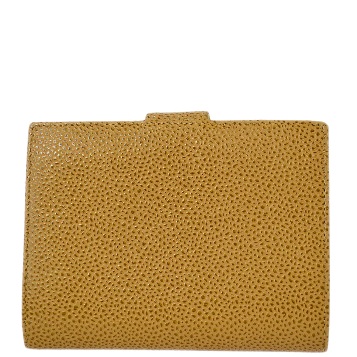 Luxury Chanel 2000-2001 Beige Caviar Wallet Purse