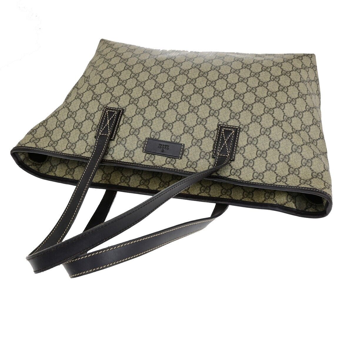 Gucci Gg Supreme  Canvas Tote Bag
