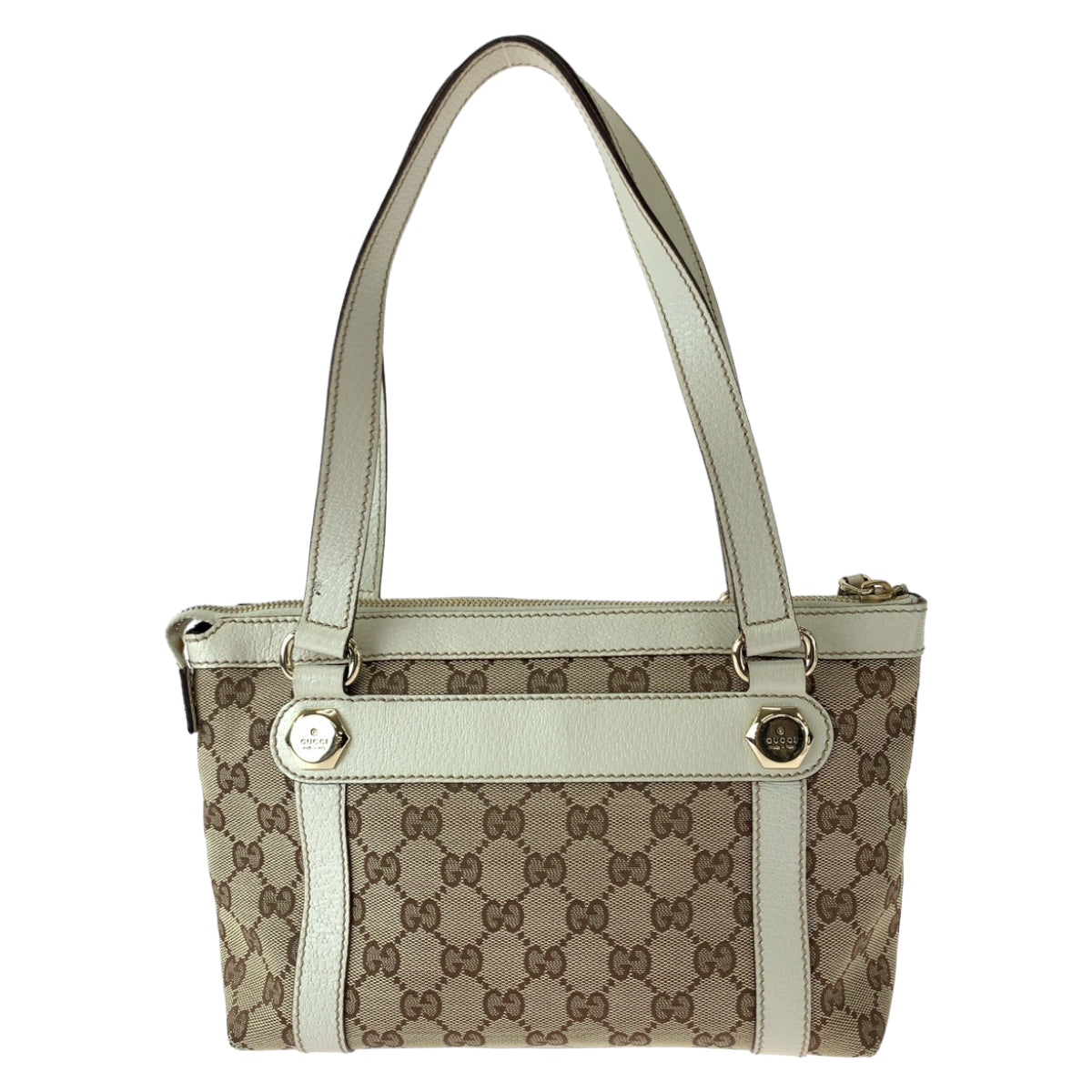 Luxury Gucci Trending 2025 GG Canvas/Leather Tote Bag