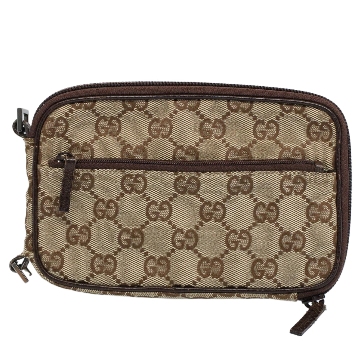 Gucci Gg Canvas  Canvas Clutch Bag ()