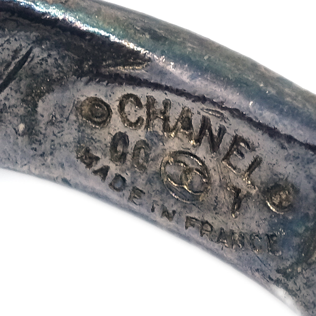 Chanel Ring Silver #51 #11 00T