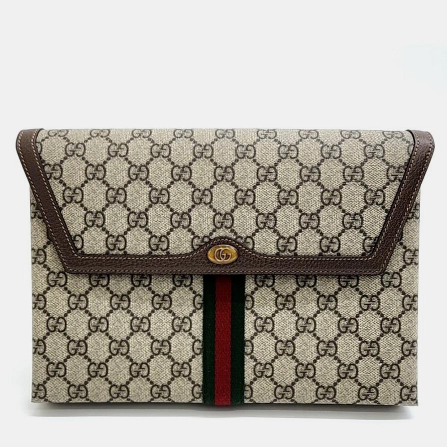 Luxury Gucci Trending 2025 Beige gg canvas Opidia GG Clutch