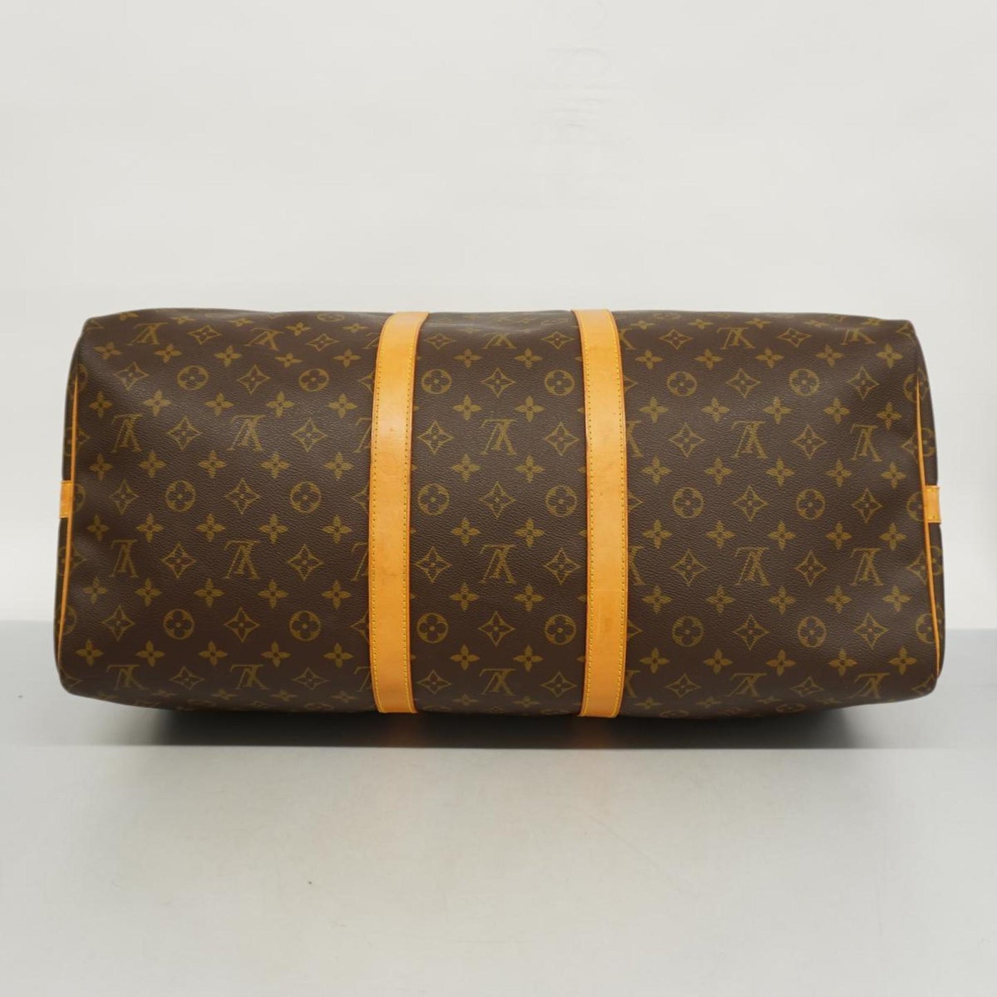 Louis Vuitton Keepall Bandouliere 55  Canvas Travel Bag ()