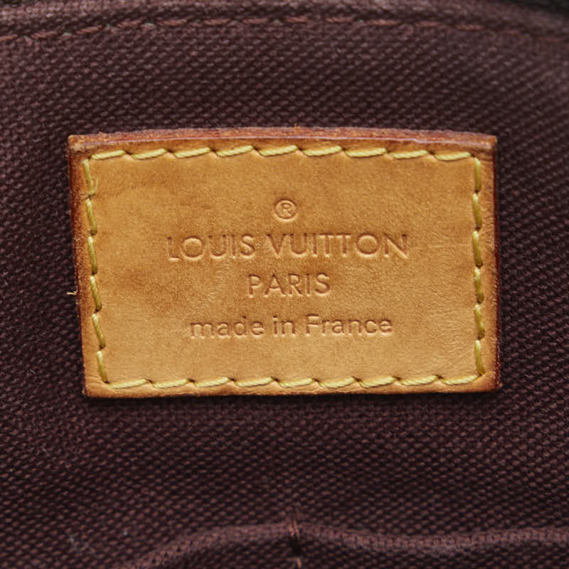 Louis Vuitton Monogram Toulen PM Handbag 2WAY M48813 Brown PVC Leather  Louis Vuitton