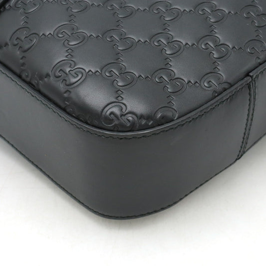 Luxury Gucci Trending 2025 Business Bag Briefcase Black Black Black Silver 435322