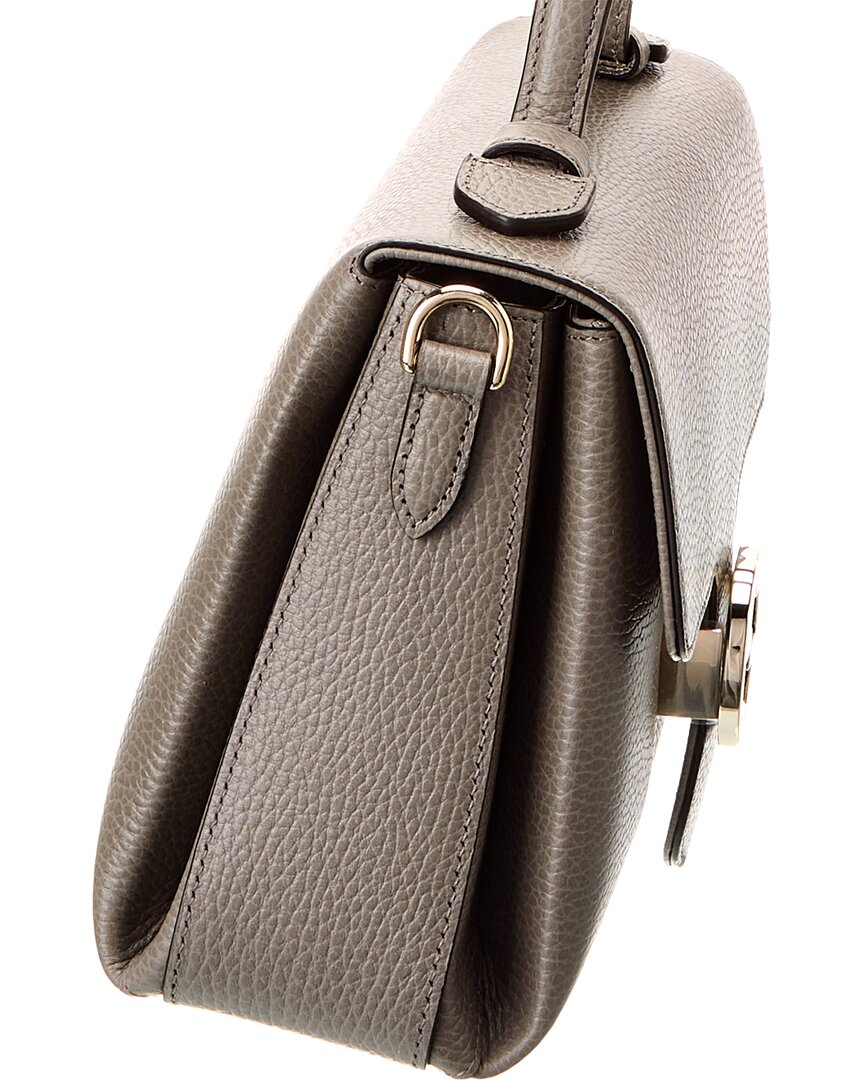 Luxury Gucci Trending 2025 Logo Leather Shoulder Bag