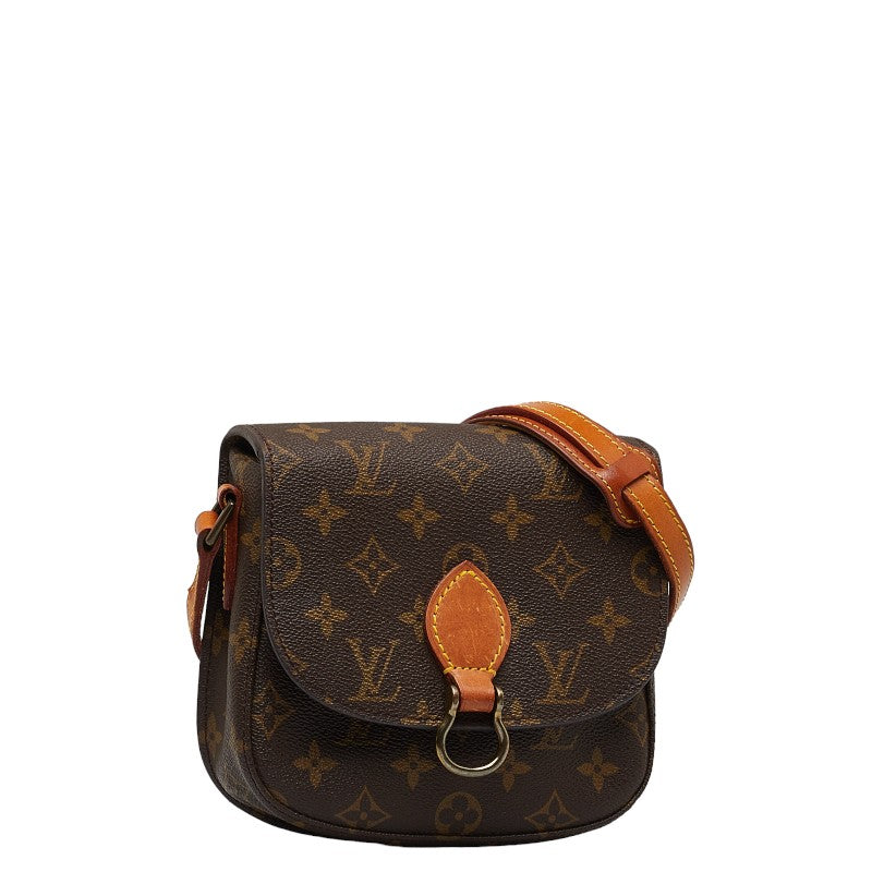 Louis Vuitton Monogram Mini S Slipper Shoulder Bag M51244 Brown PVC Leather  Louis Vuitton