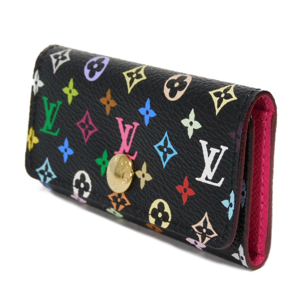 Louis Vuitton Multicolor Canvas Leather Key Case