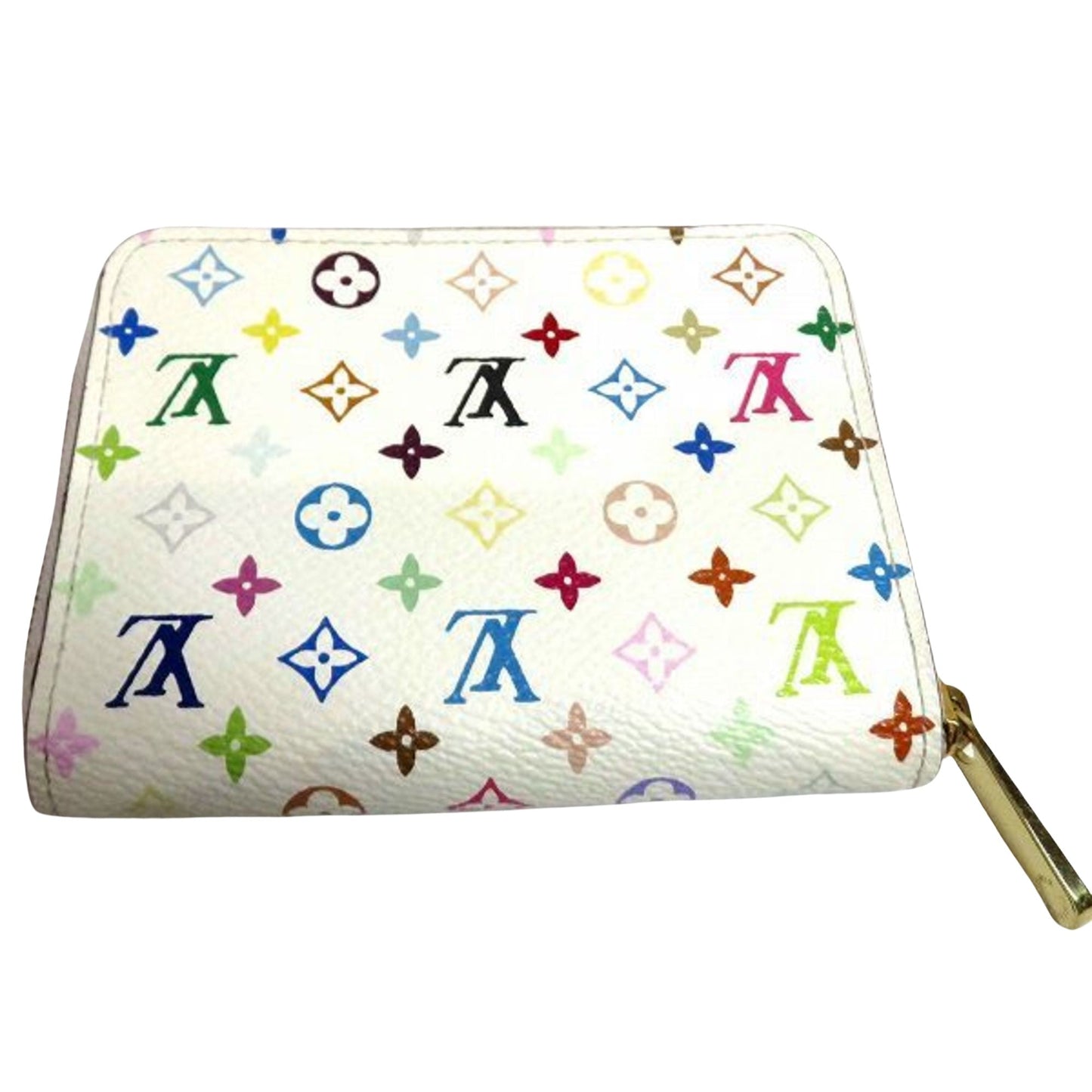 Louis Vuitton Porte Monnaie Zippy  Canvas Wallet  ()