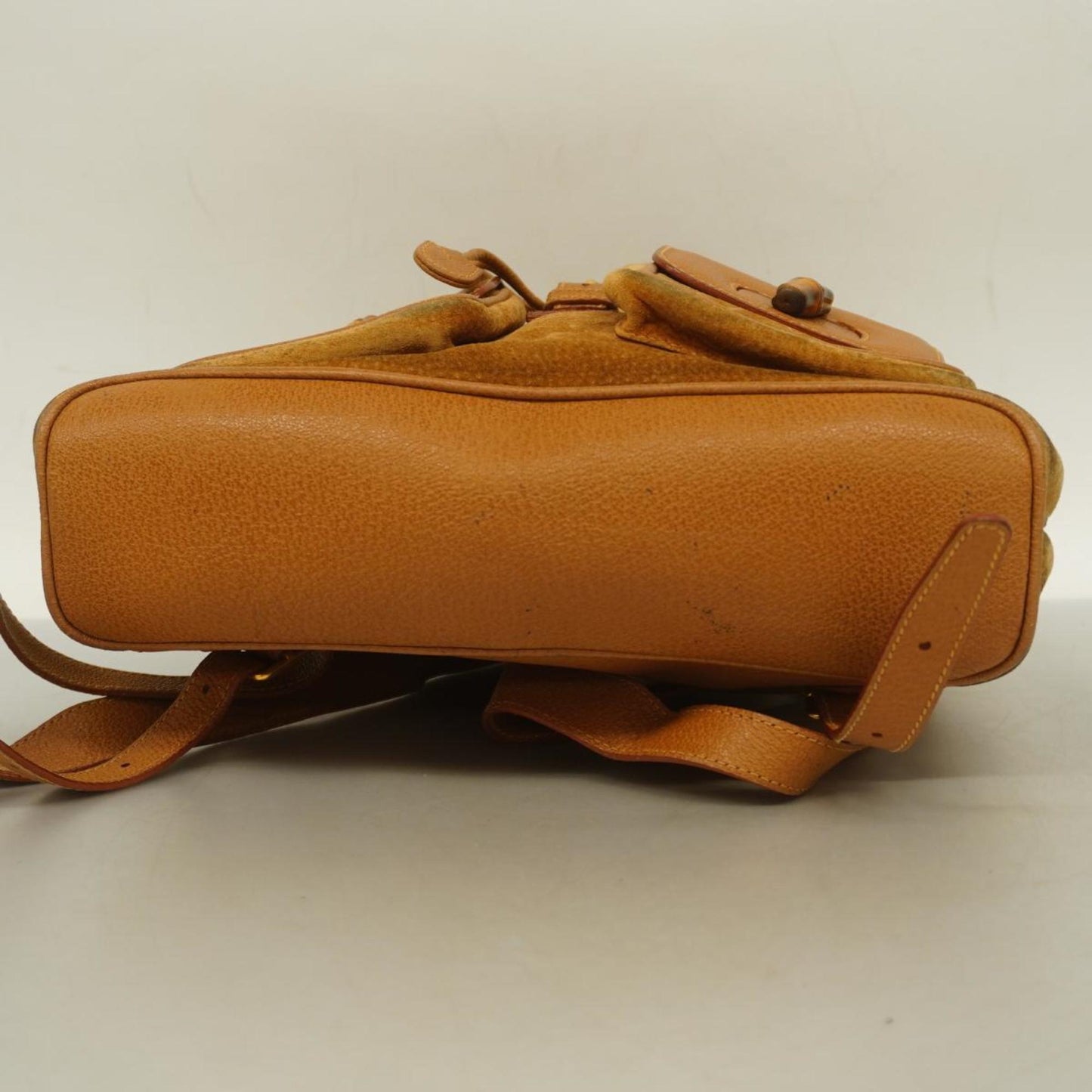 Luxury Gucci Trending 2025 Bamboo  Suede Backpack Bag ()