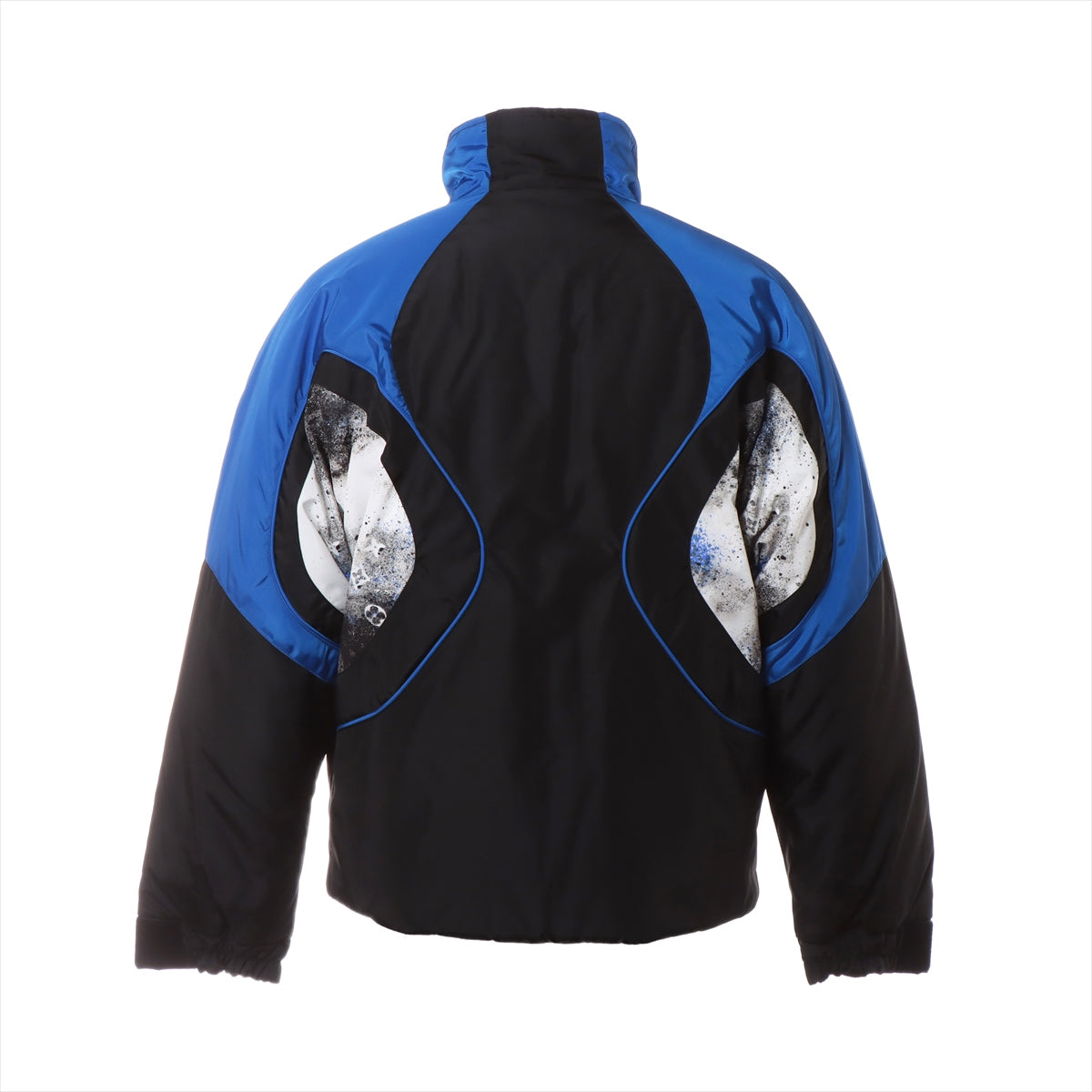 Louis Vuitton 20SS Nylon Jacket 46 Men Blue  Black HIB30WRWK Yogurt on the right shoulder