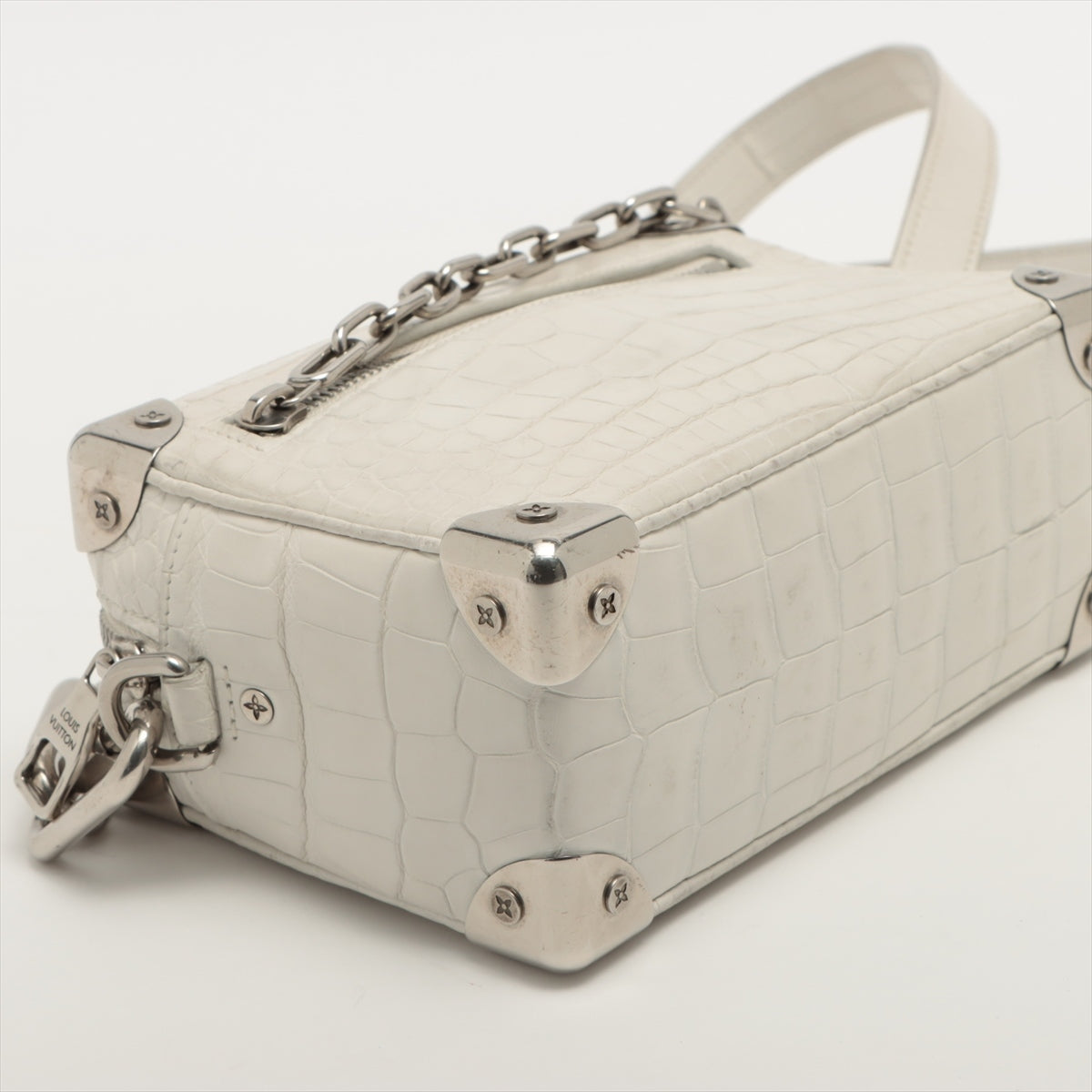 Louis Vuitton Crocodile Mini Trunk N98495