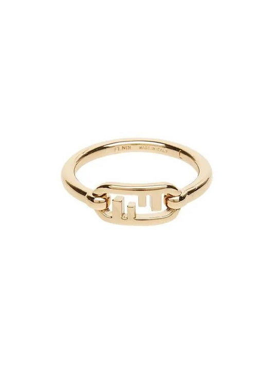 Luxury Fendi O'Lock Ring Gold