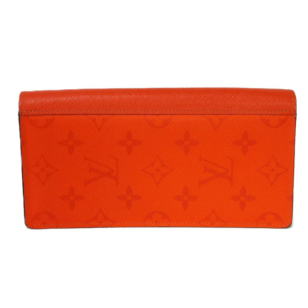 Louis Vuitton Monogram Canvas Taiga Leather Wallet