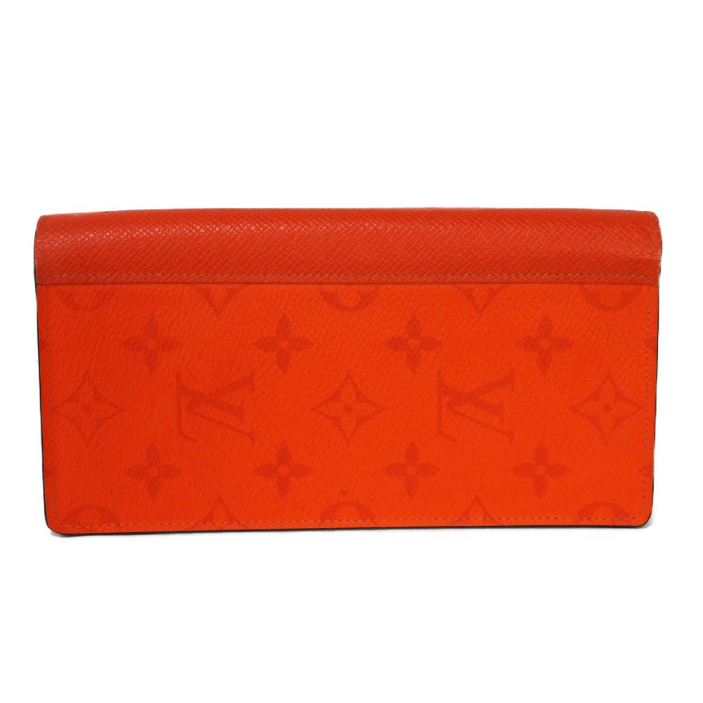 Louis Vuitton Monogram Canvas Taiga Leather Wallet