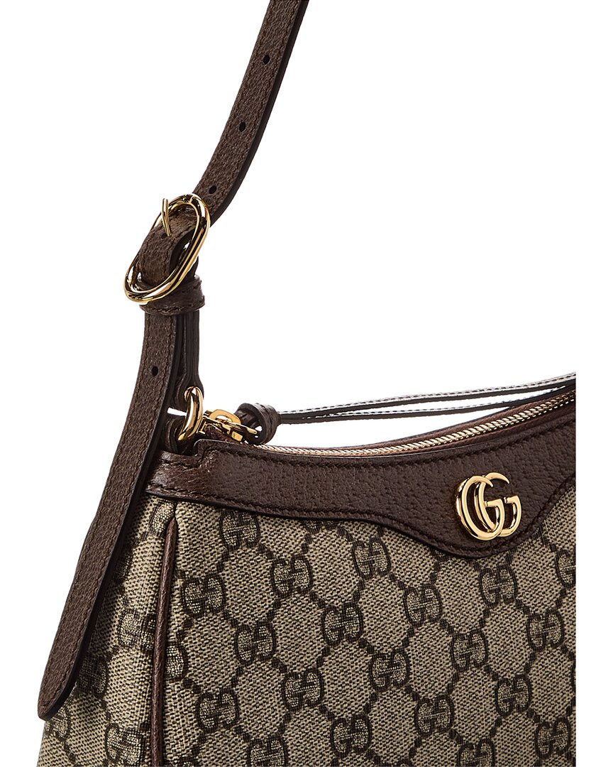 Gucci Ophidia Small GG Supreme Canvas & Leather Hobo Bag