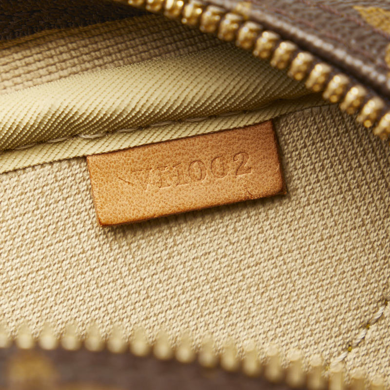 Louis Vuitton Monogram Evasion Bag Boston Bag M41443 Brown PVC Leather  Louis Vuitton