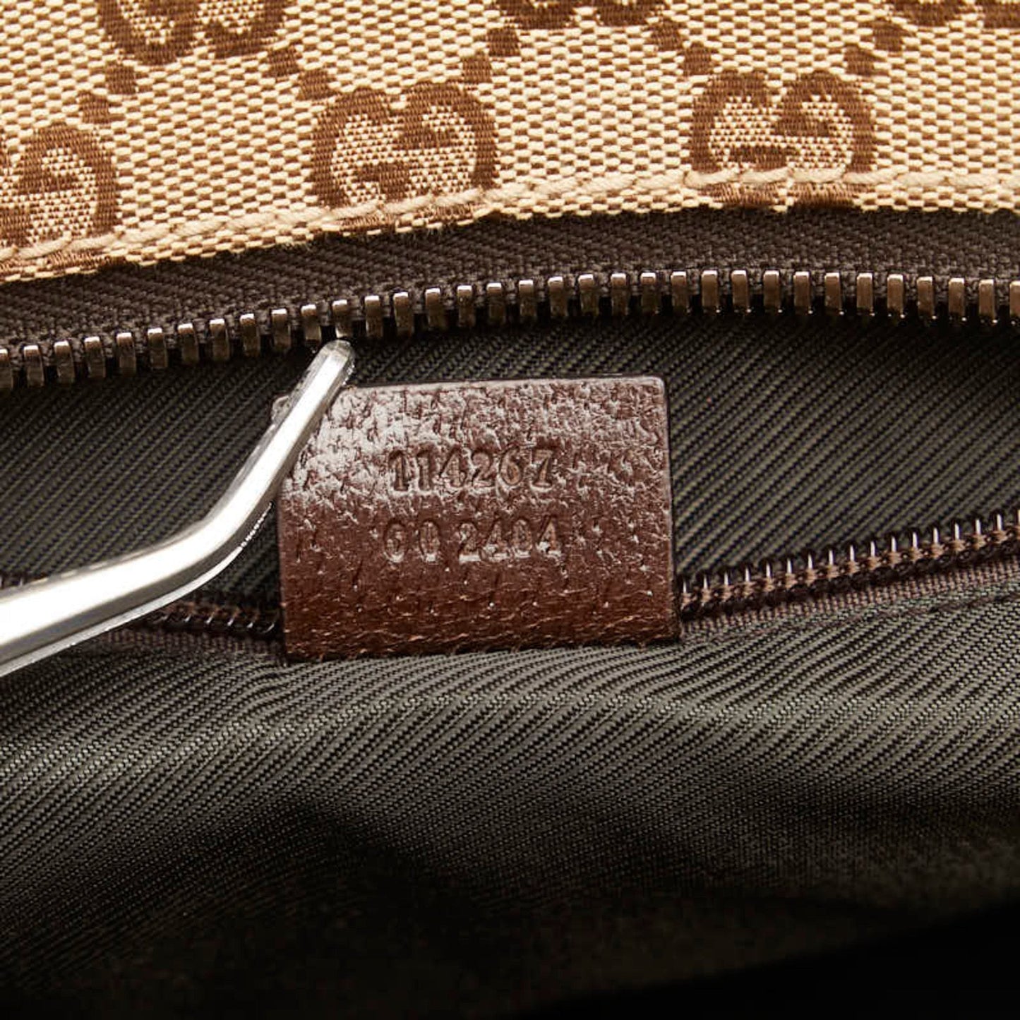 Gucci Gg Canvas  Canvas Tote Bag