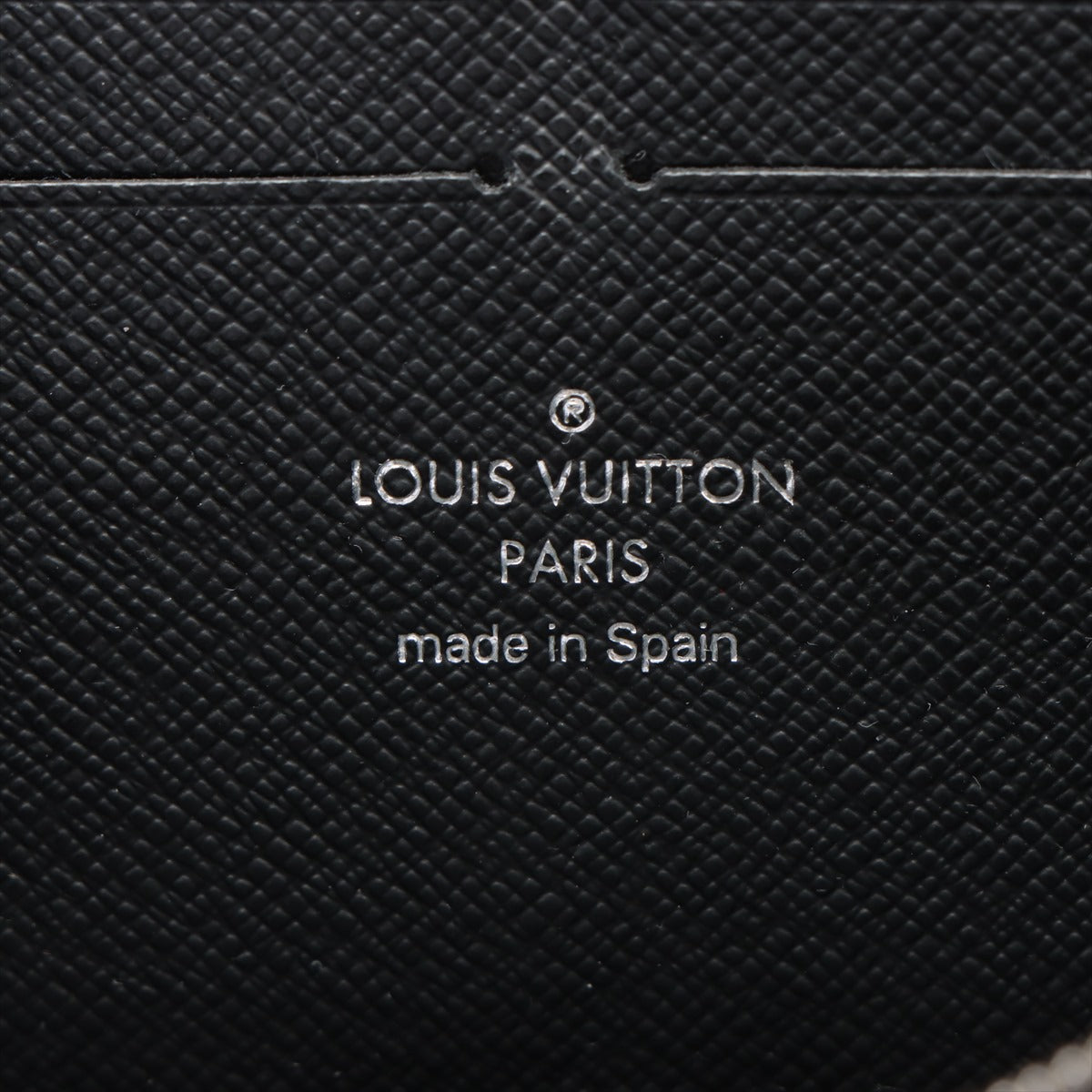 Louis Vuitton Epi Portfolio Clemens M60915 Black Round  Wallet