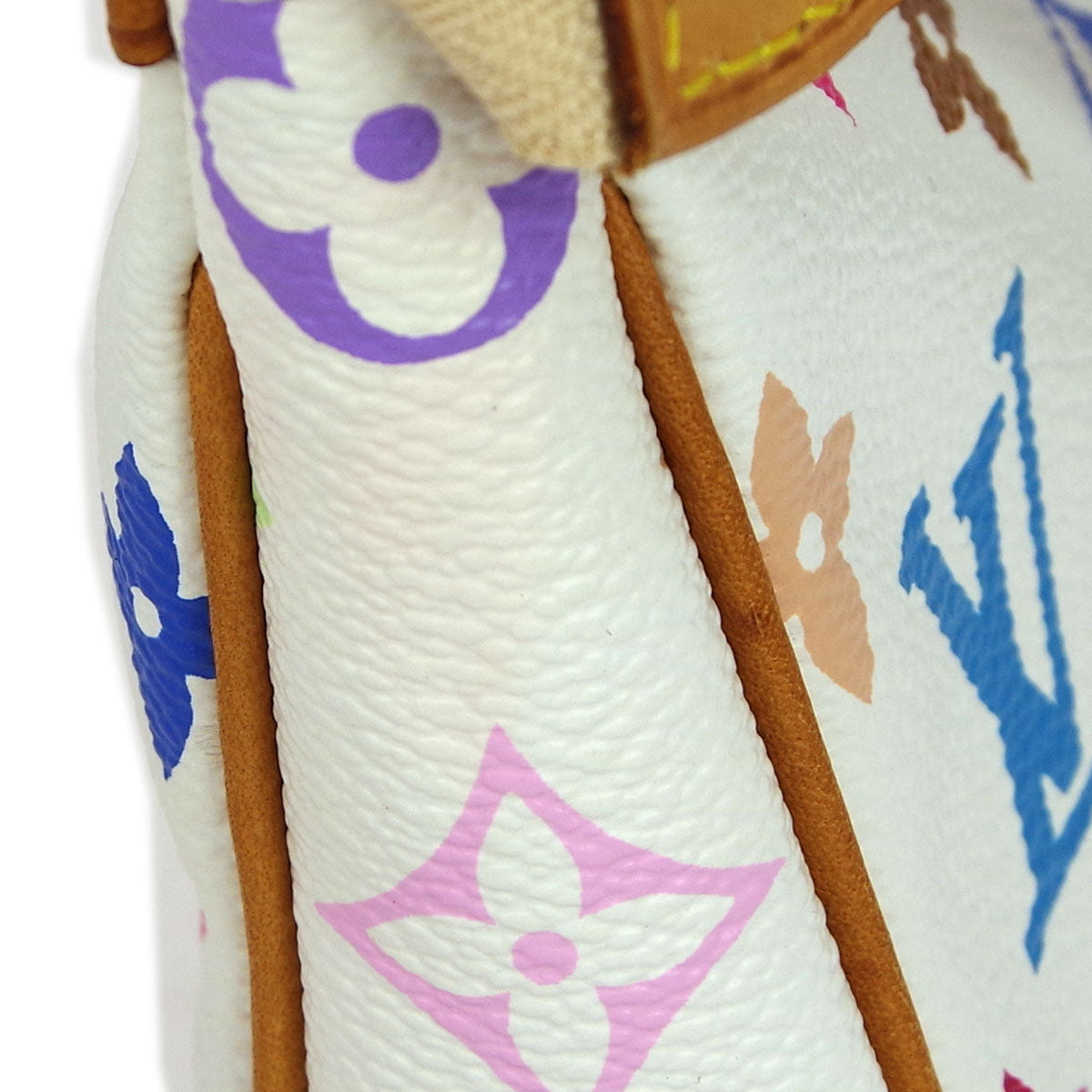 Louis Vuitton White Multicolor Pochette Accessoires Handbag M92649
