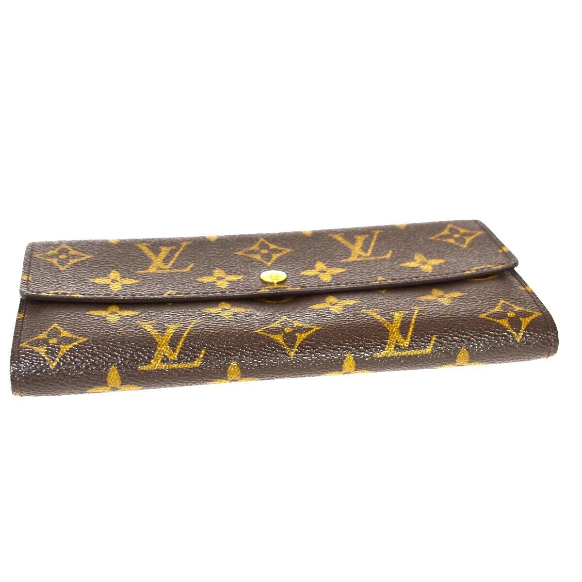 Louis Vuitton Sarah  Canvas Wallet  ()