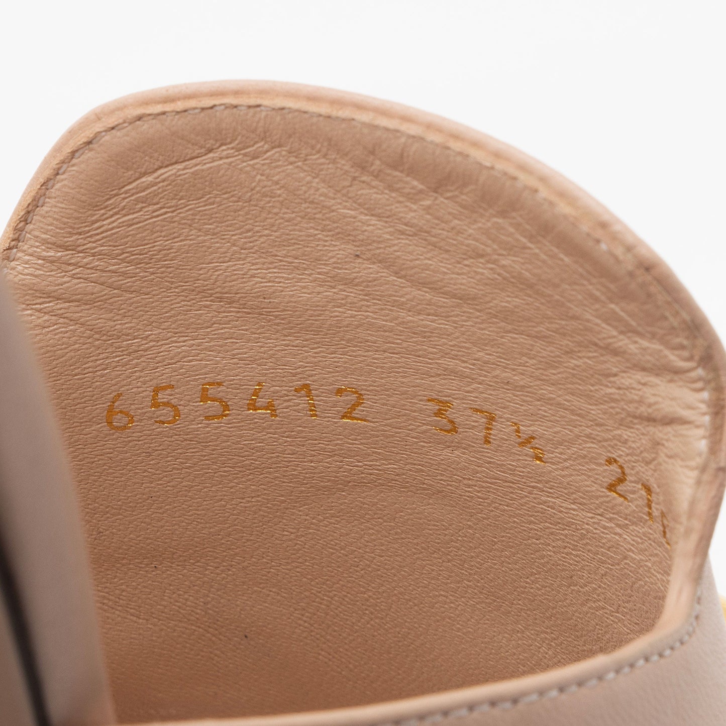 Gucci Leather Horsebit Slide Sandals