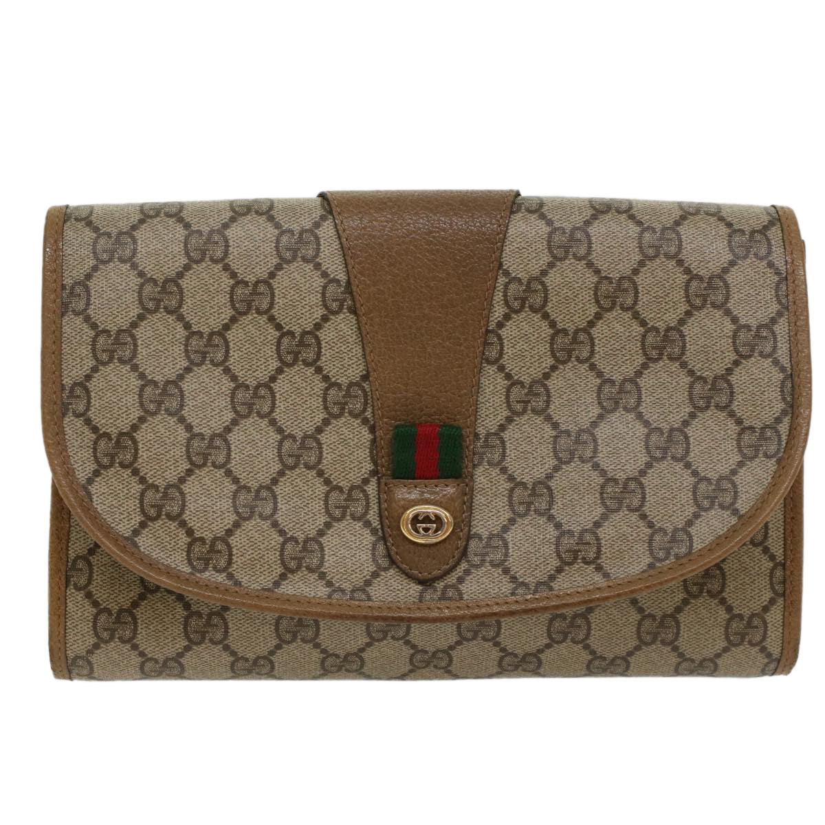 Gucci Gg Canvas  Canvas Clutch Bag ()