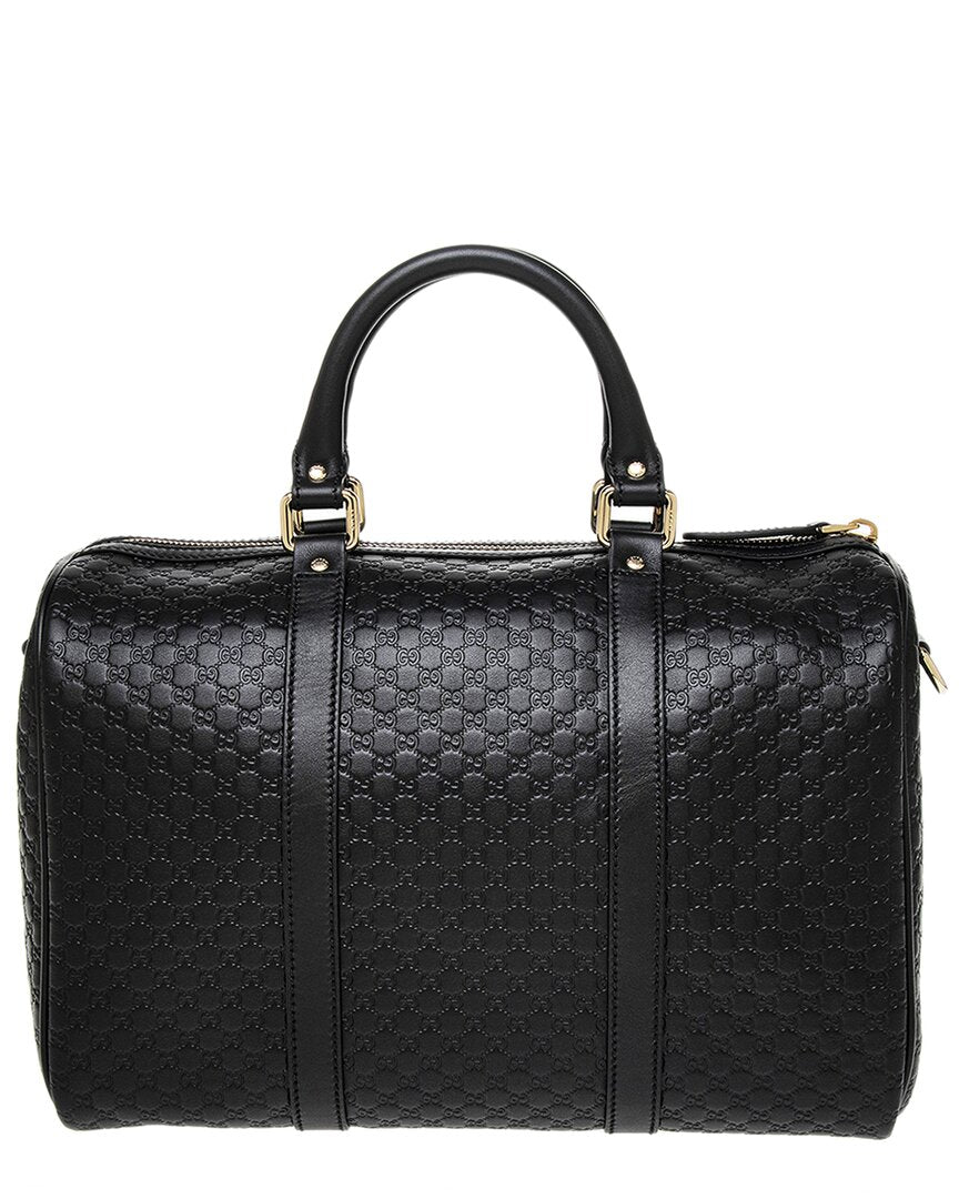 Luxury Gucci Trending 2025 MicroLuxury Gucci Trending 2025ssima Leather Boston Bag