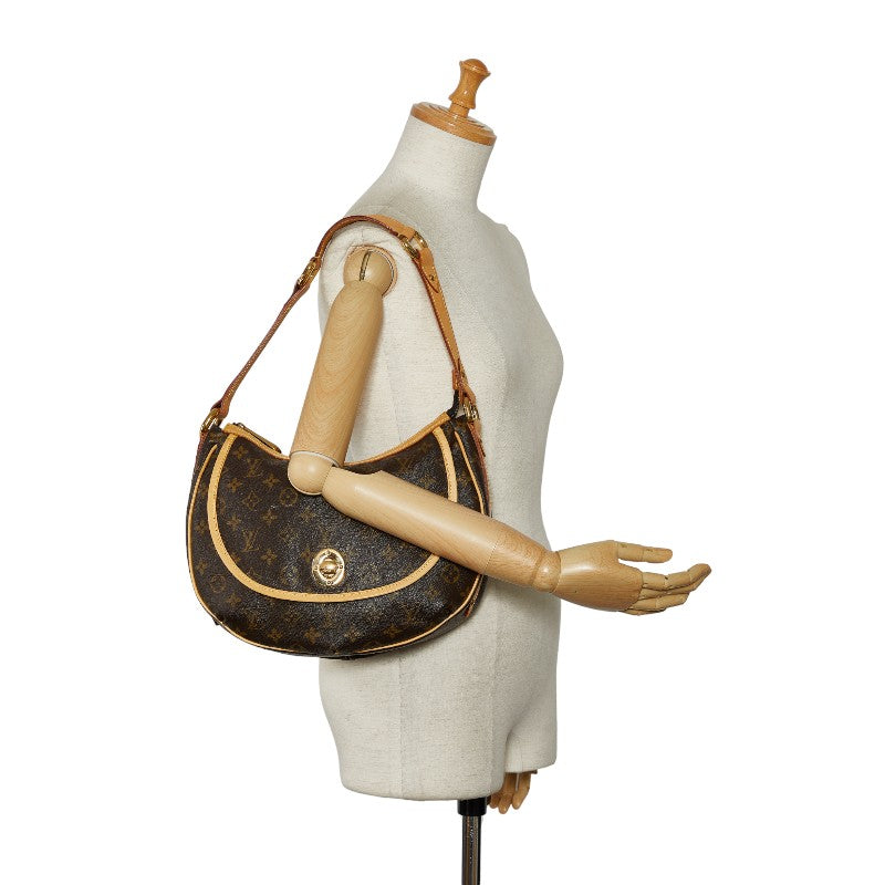 Louis Vuitton Monogram TrumPM Handbag M40076 Brown PVC Leather  Louis Vuitton
