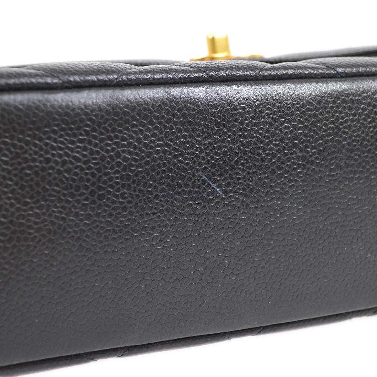 Luxury Chanel 1997-1999 Tall Diana Flap Medium Black Caviar
