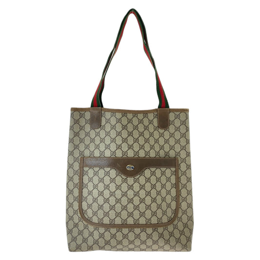 Luxury Gucci Trending 2025 GG Supreme Canvas/Leather Tote Shoulder Bag