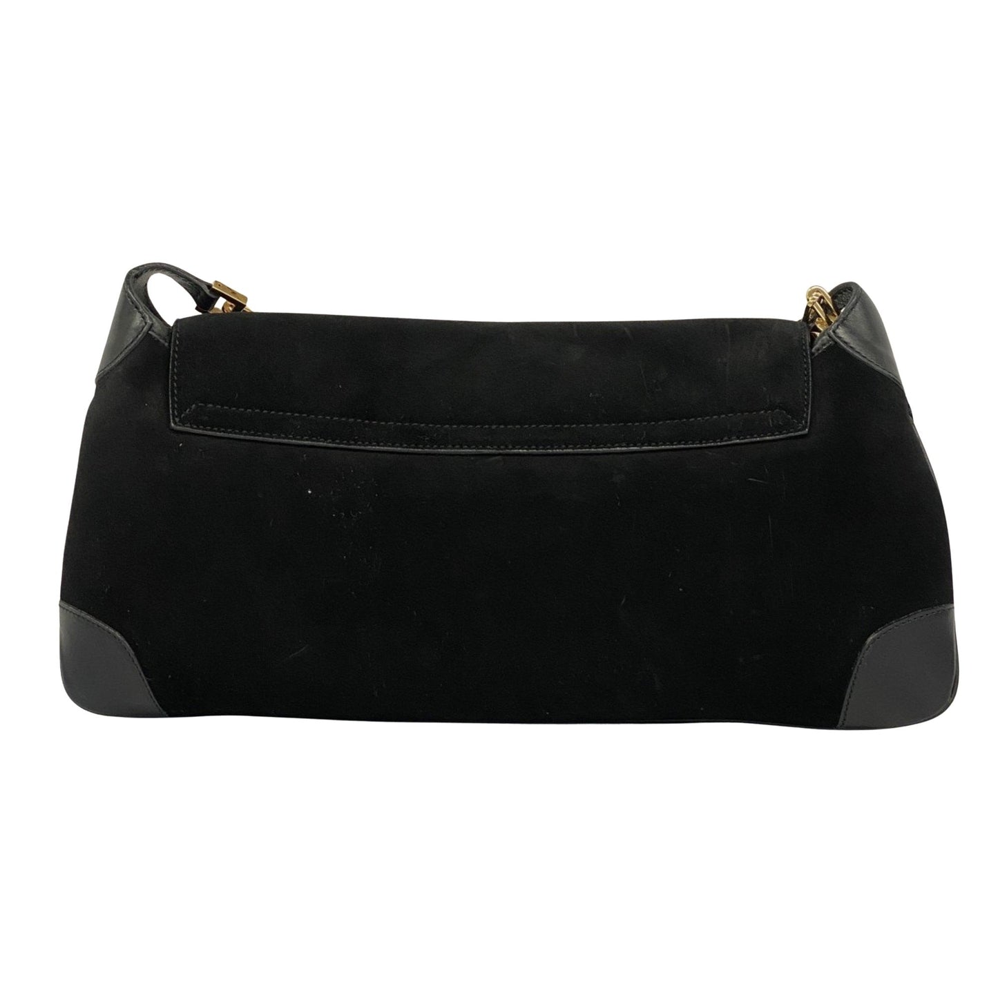 Gucci Tiger  Suede Shoulder Bag ()