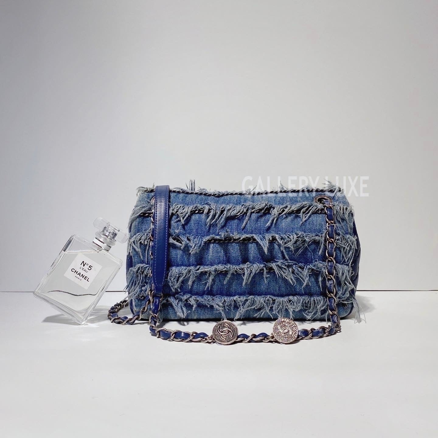 No.3335-Chanel CC Denim Flap Bag