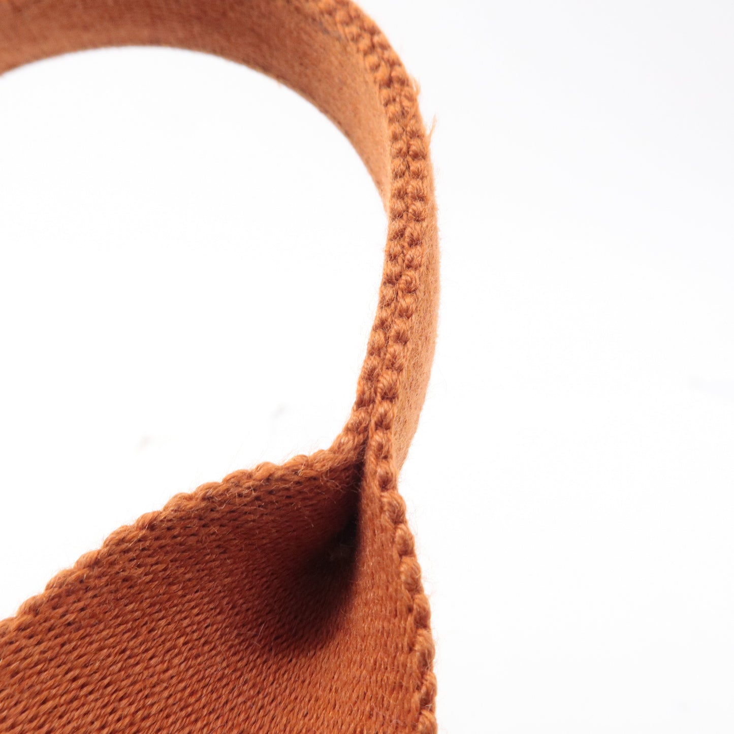 Luxury Hermes Toile Chevrons Leather Valparaiso PM Bag I Stamp Orange