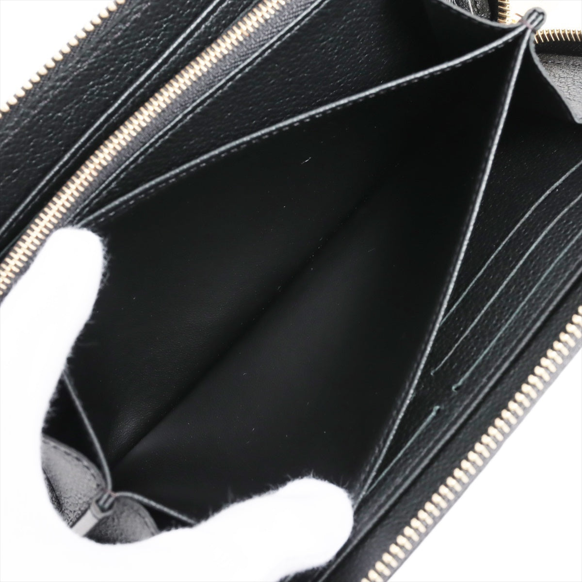 Louis Vuitton Implant  Wallet M61864 Noir Round Jeep Wallet