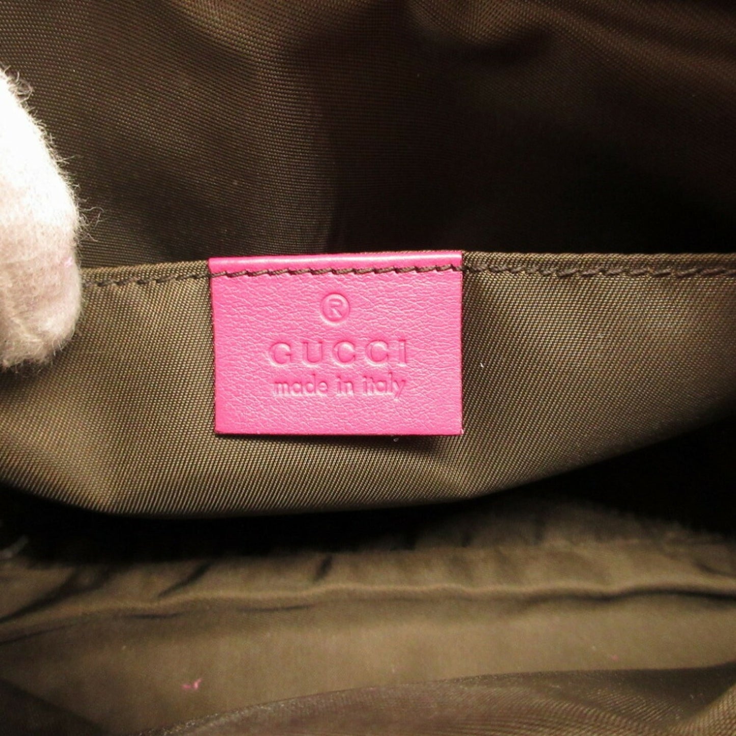Gucci Soho  Patent Leather Clutch Bag ()