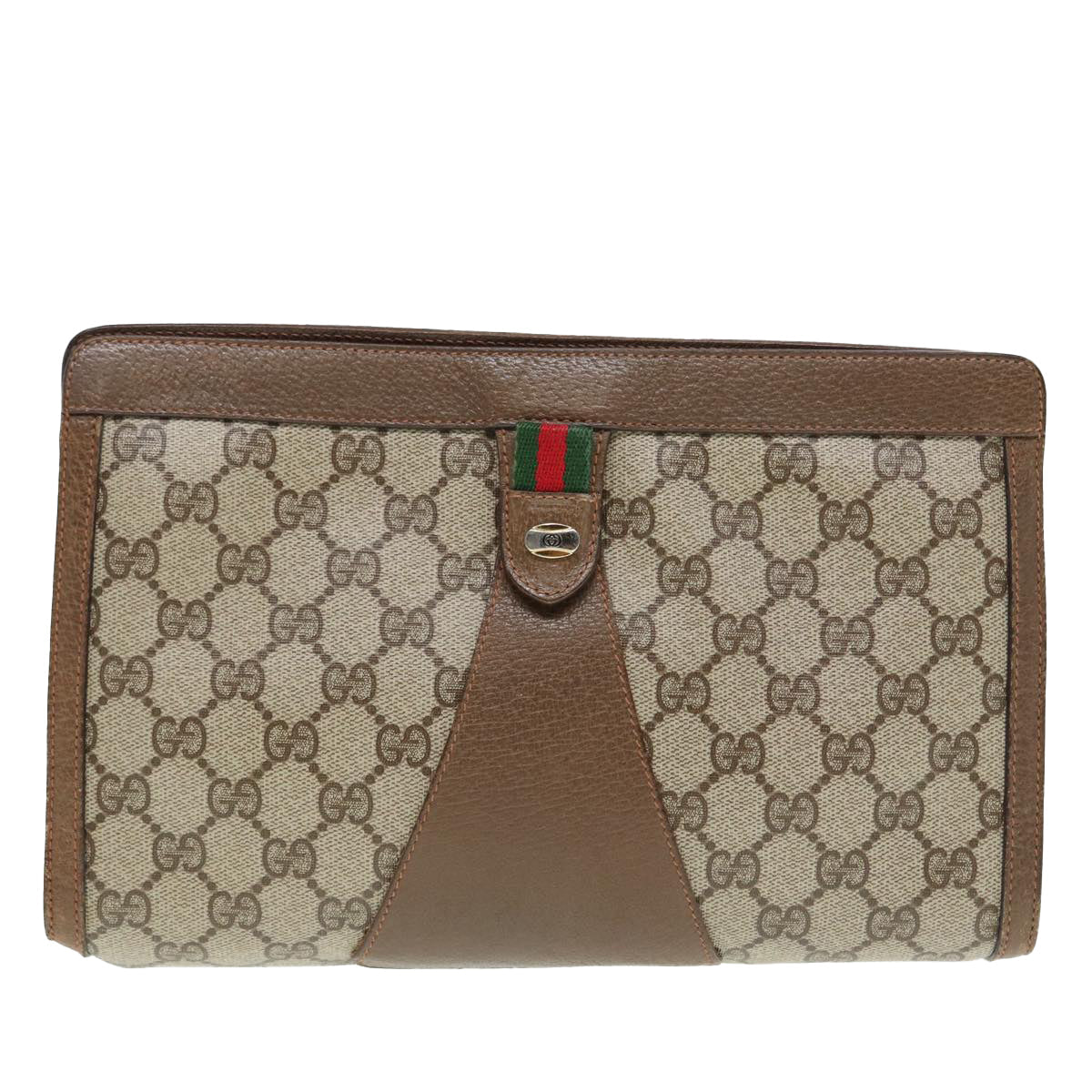 Luxury Gucci Trending 2025 Sherry  Canvas Clutch Bag