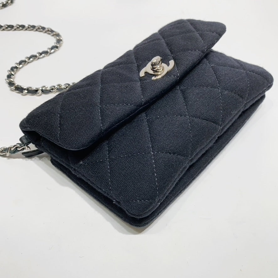 Chanel Jersey Mini Flap Bag