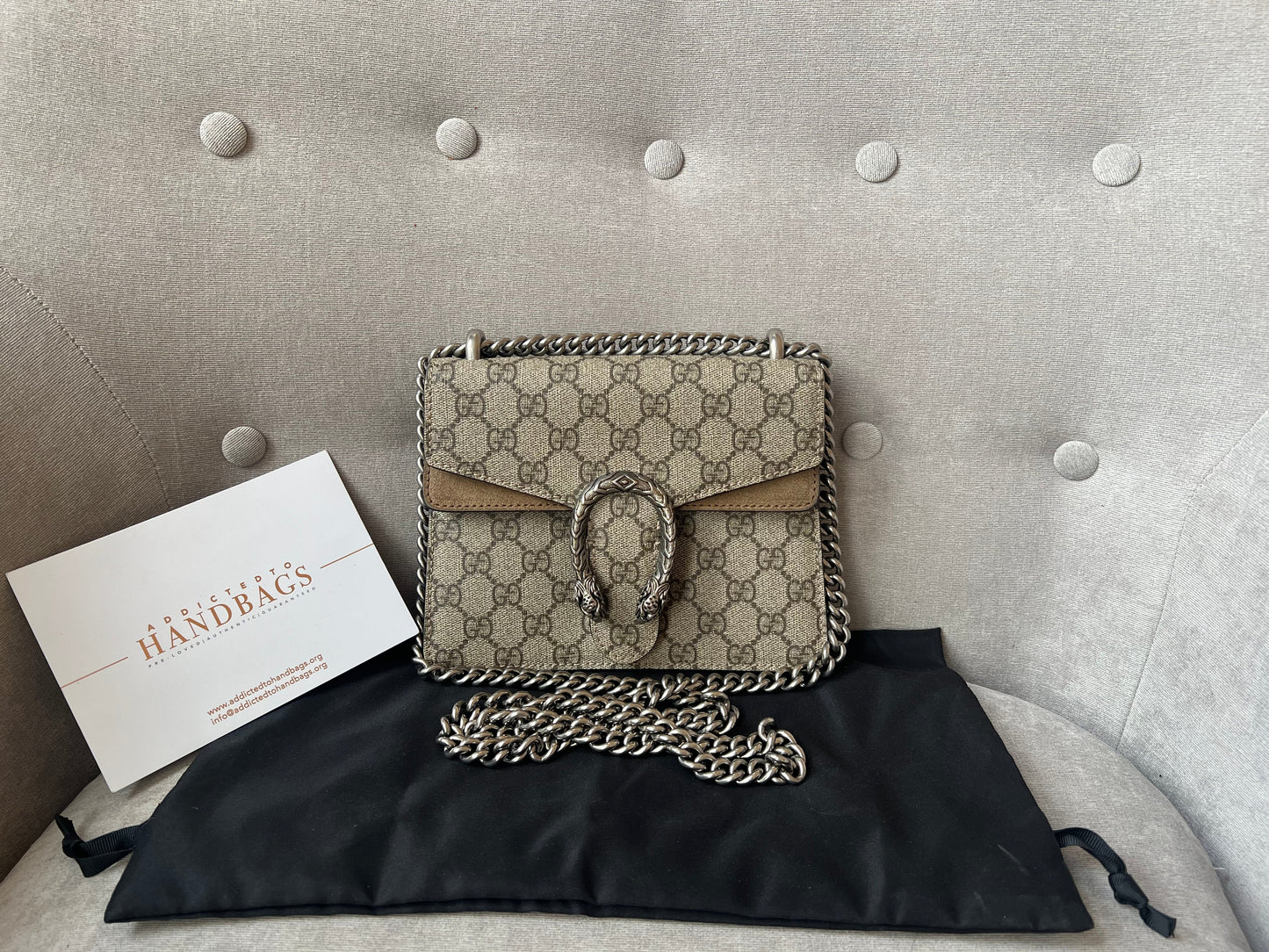 Luxury Gucci Dionysus GG Supreme Mini Shoulder Bag