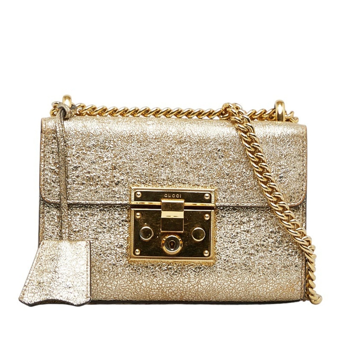 Gucci Padlock  Leather Shopper Bag ()